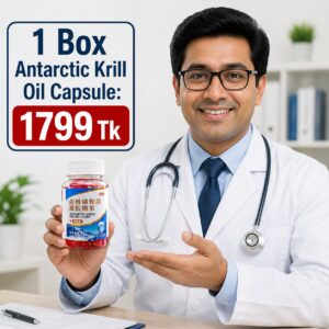 1 Box Antarctic Krill Oil Capsule: 1799 Tk