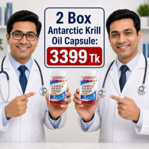 2 Box Antarctic Krill Oil Capsule: 3399 Tk